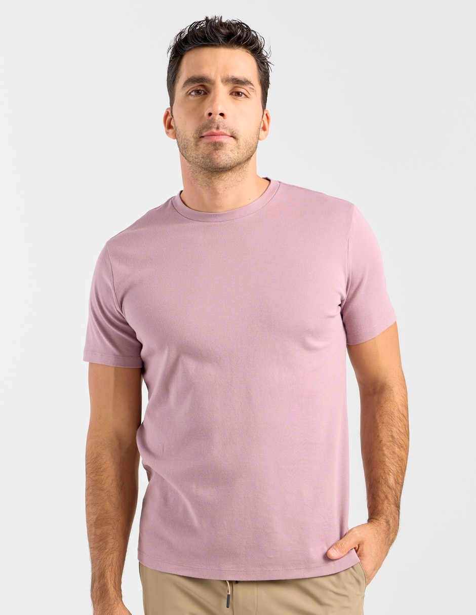 Playera go cuello redondo para hombre 1