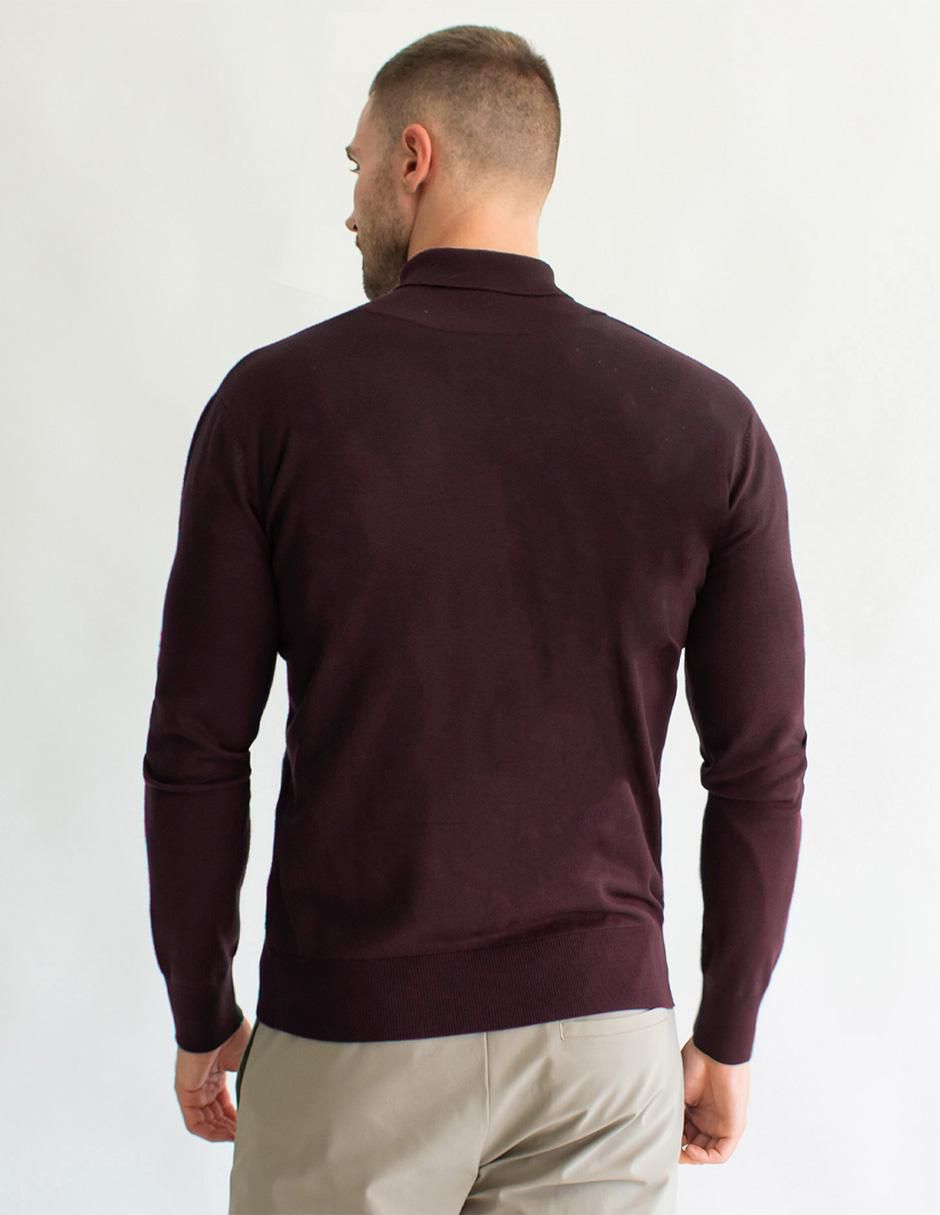Suéter cuello tortuga para hombre 2