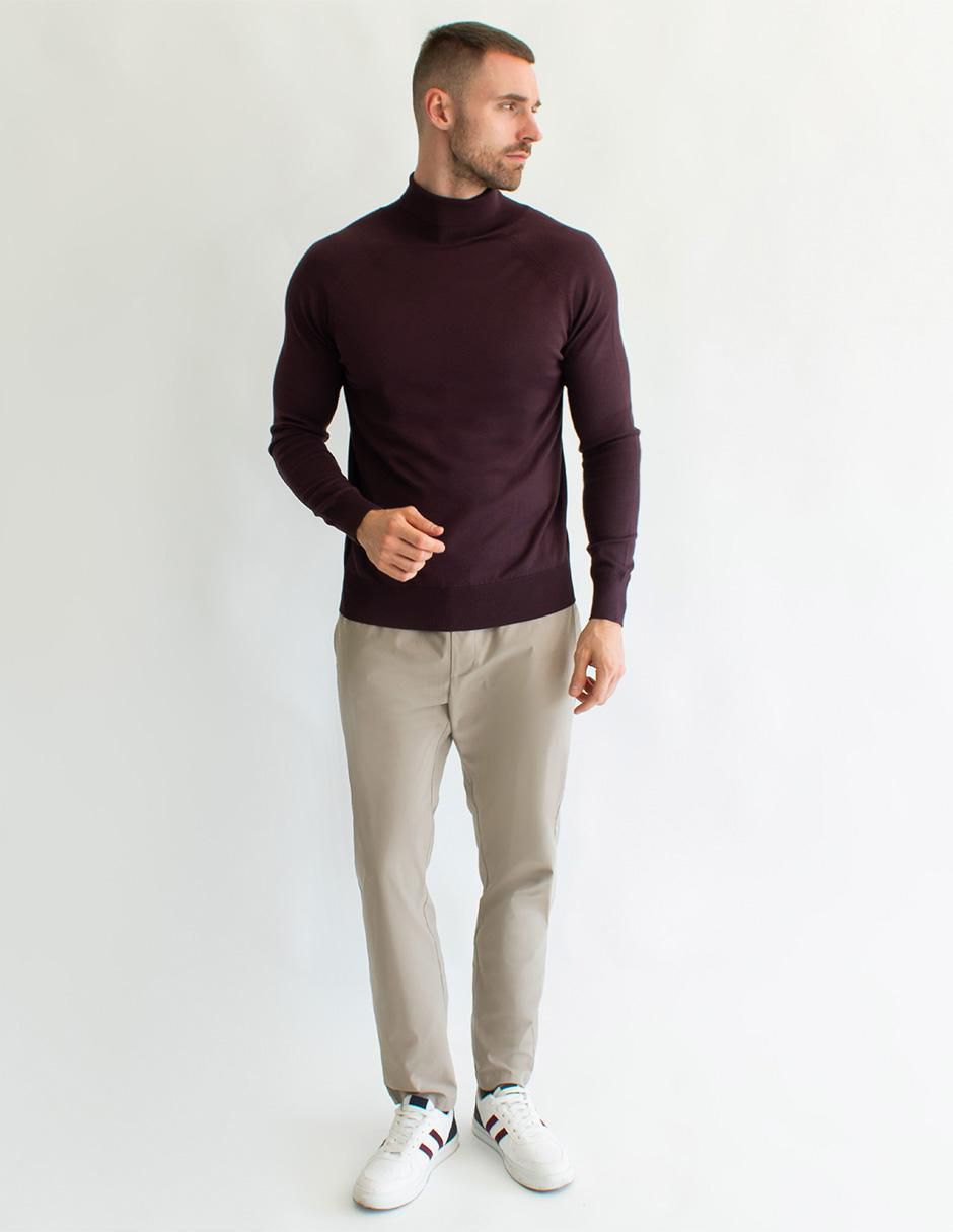 Suéter cuello tortuga para hombre 3