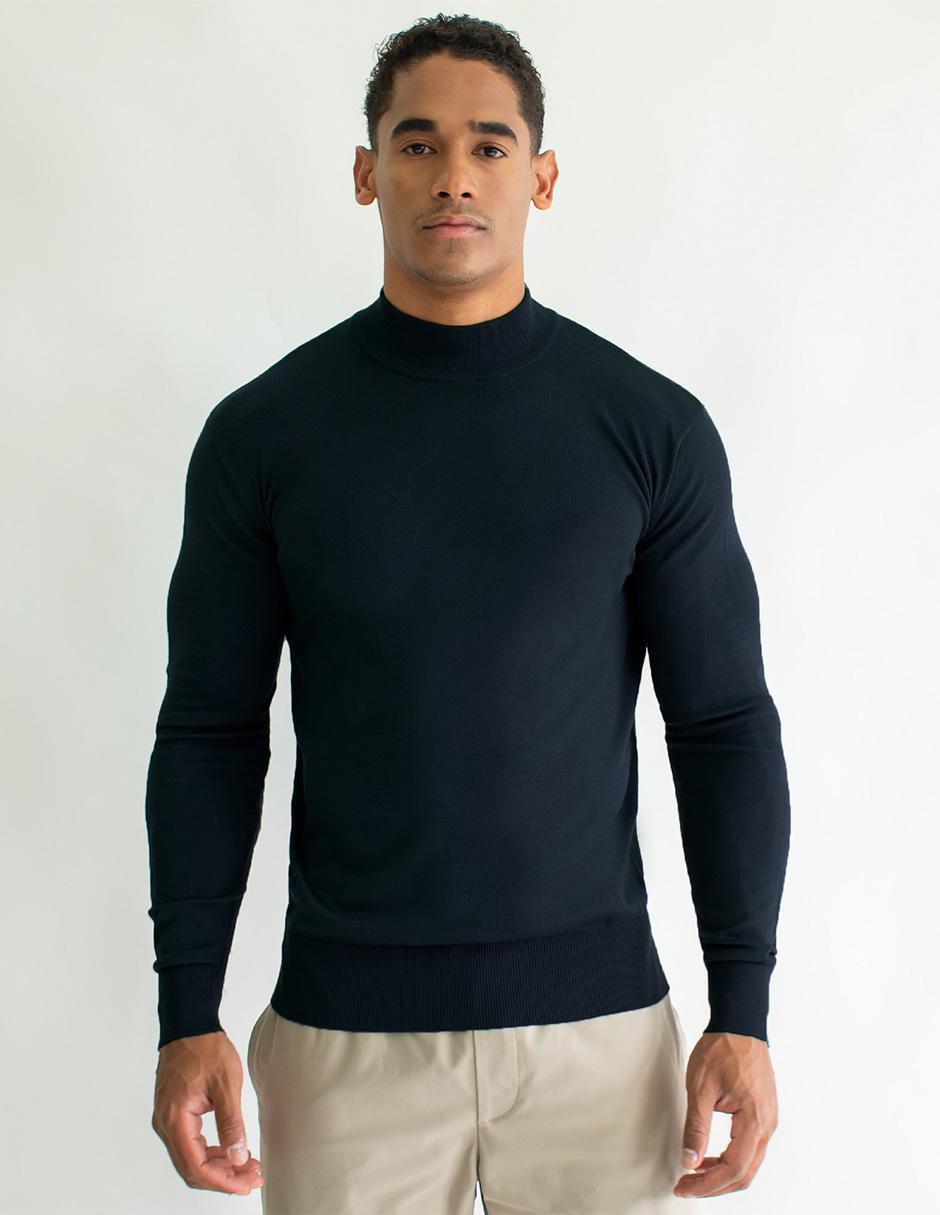 Suéter cuello alto para hombre Suéter cuello alto para hombre