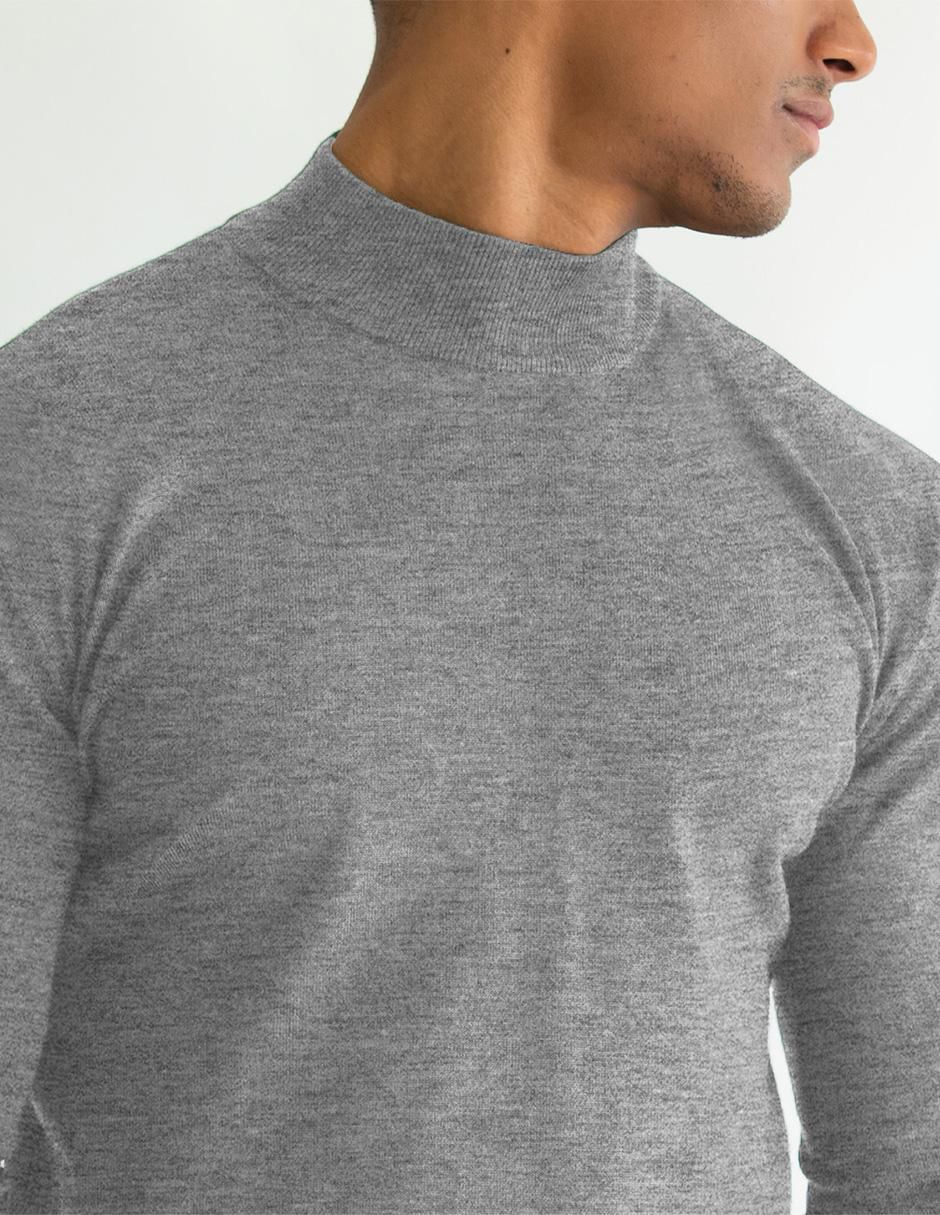 "suéter" generra "cuello" alto "para hombre"