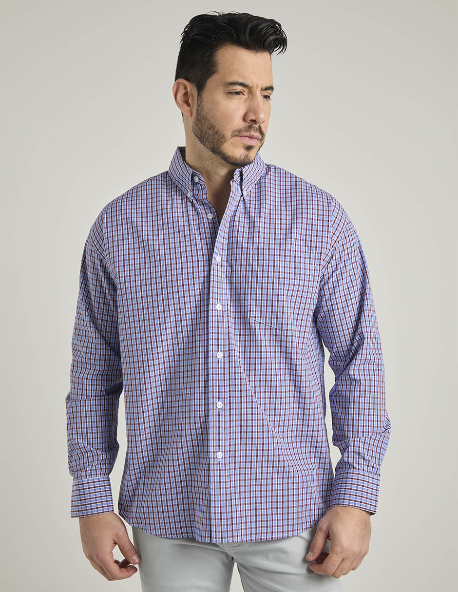 Camisa casual manga larga para hombre Camisa casual manga larga para hombre
