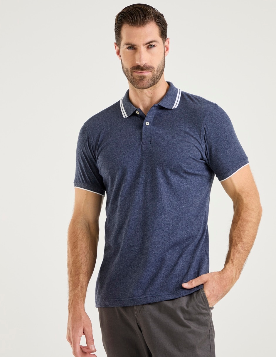 Playera tipo polo para hombre