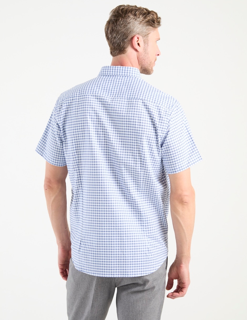 Camisa casual de algodón manga corta para hombre 2