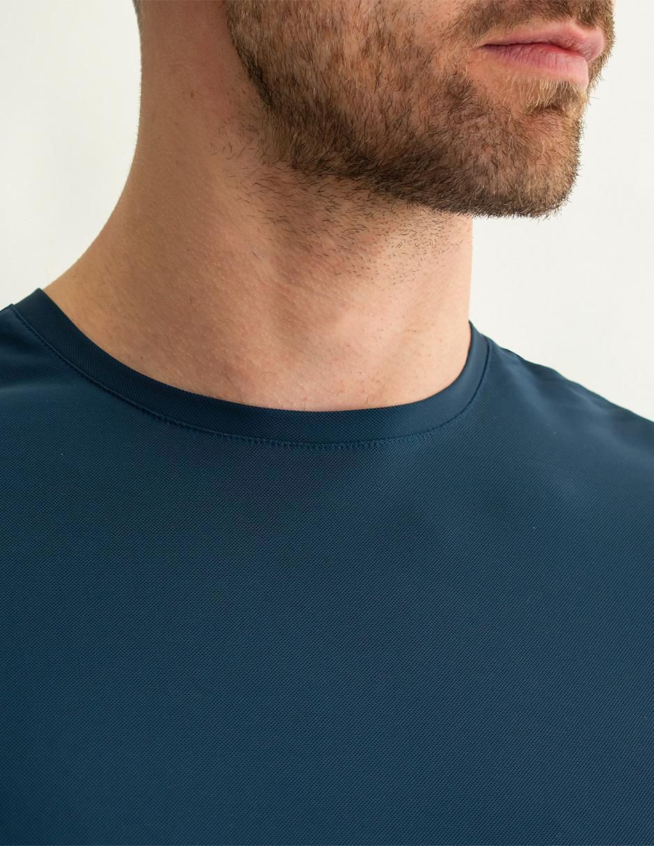 Playera cuello redondo para hombre 4