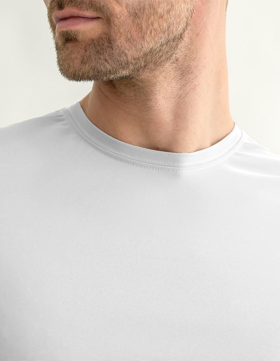 Playera cuello redondo para hombre 4