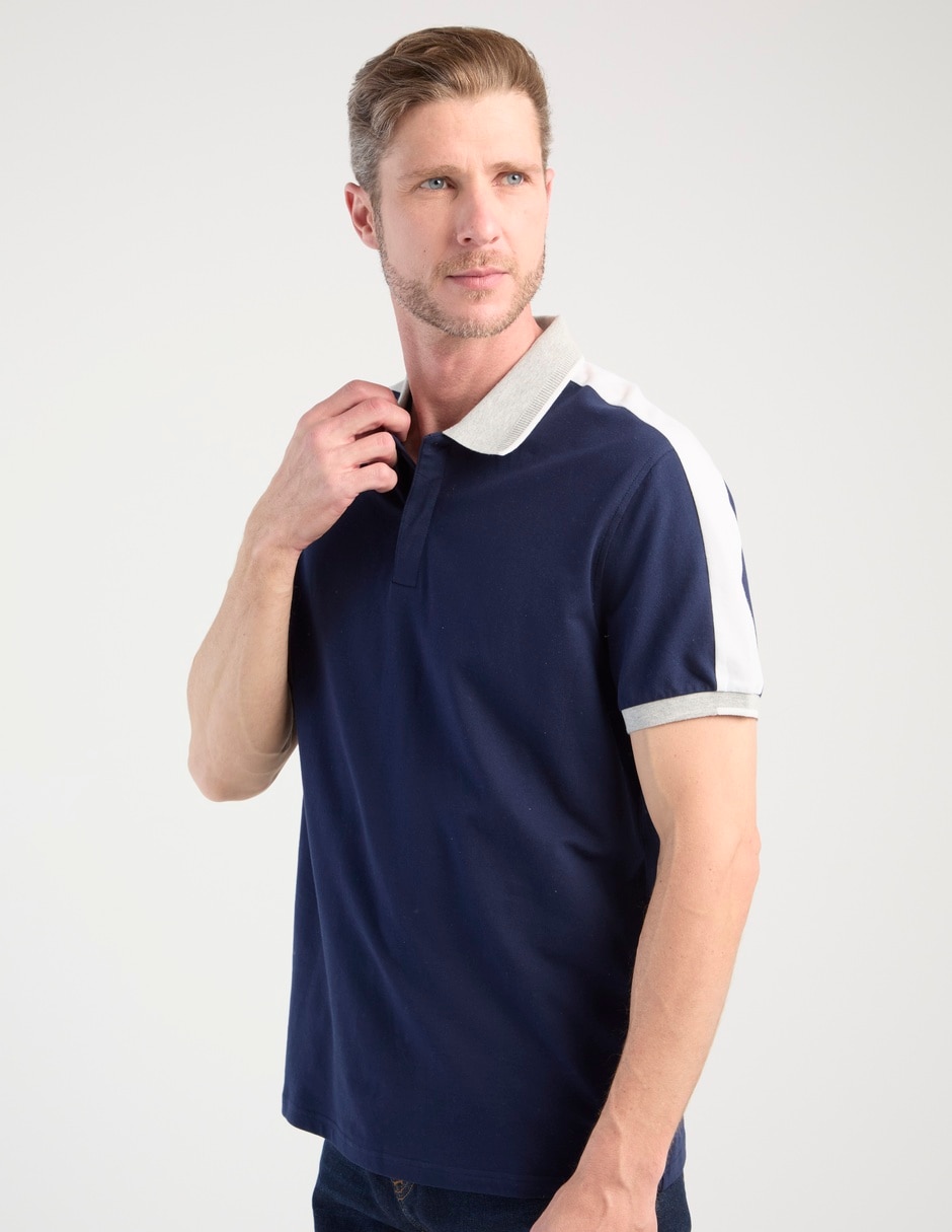 Playera tipo polo para hombre