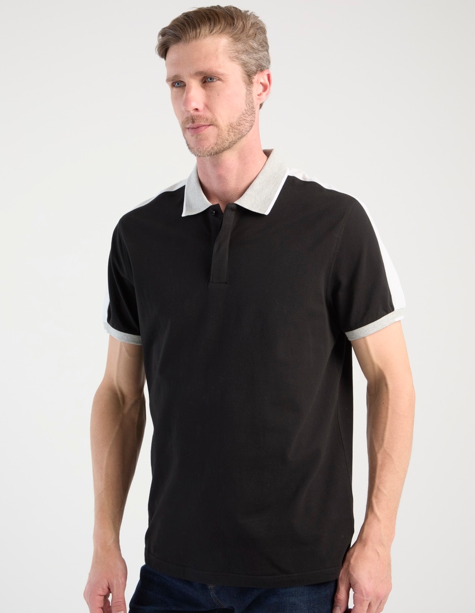 Playera tipo polo para hombre