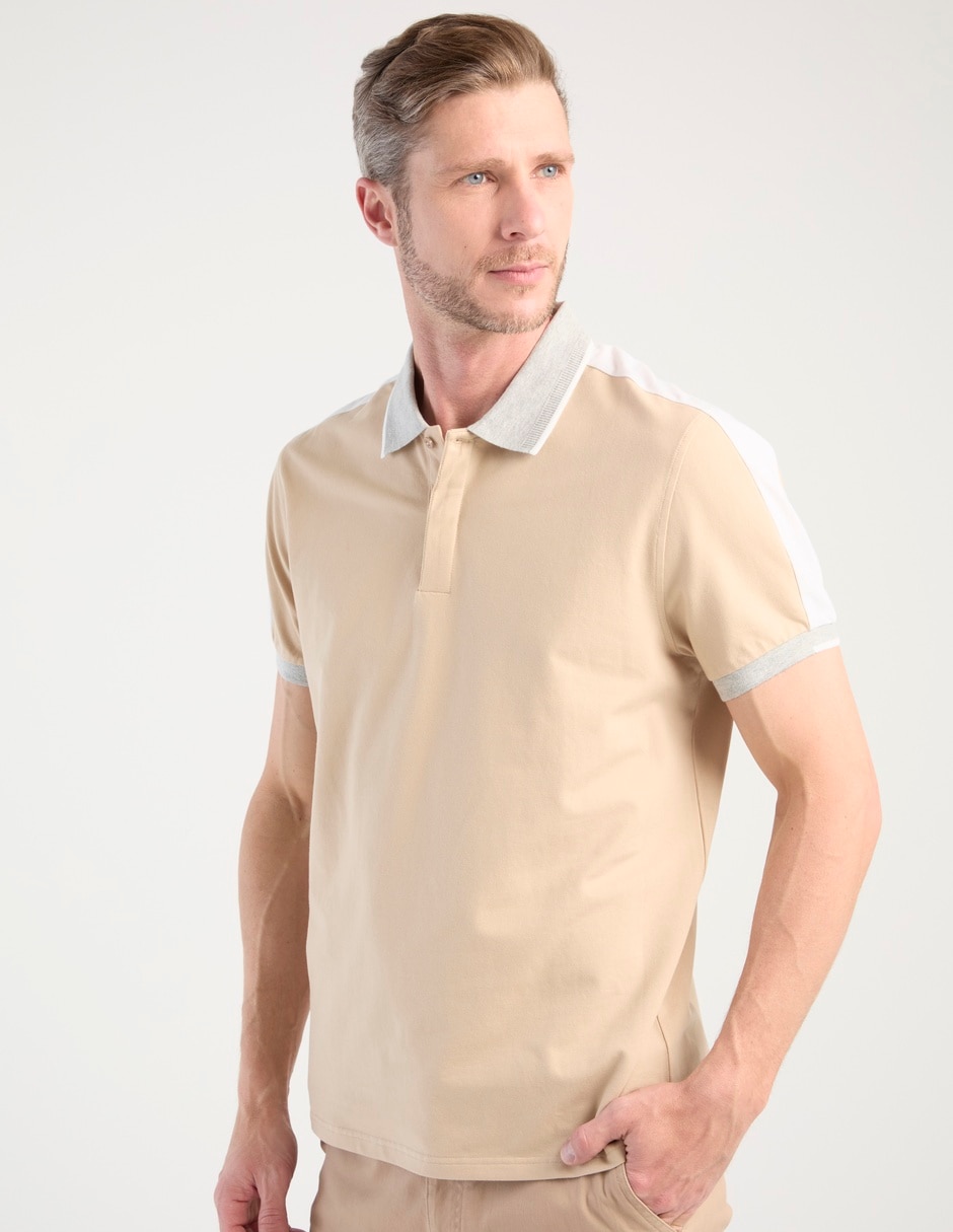 Playera tipo polo para hombre