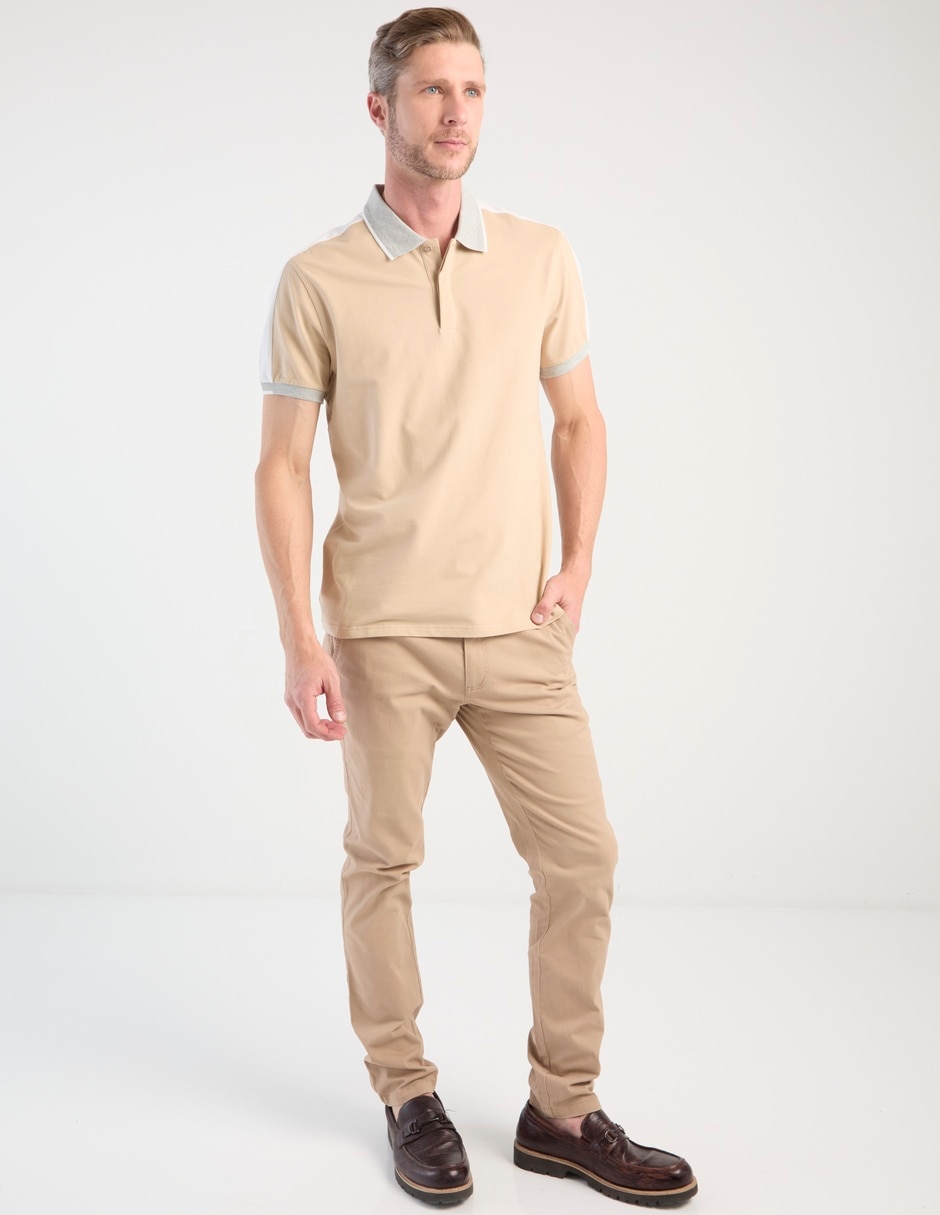 Playera tipo polo R Street para hombre