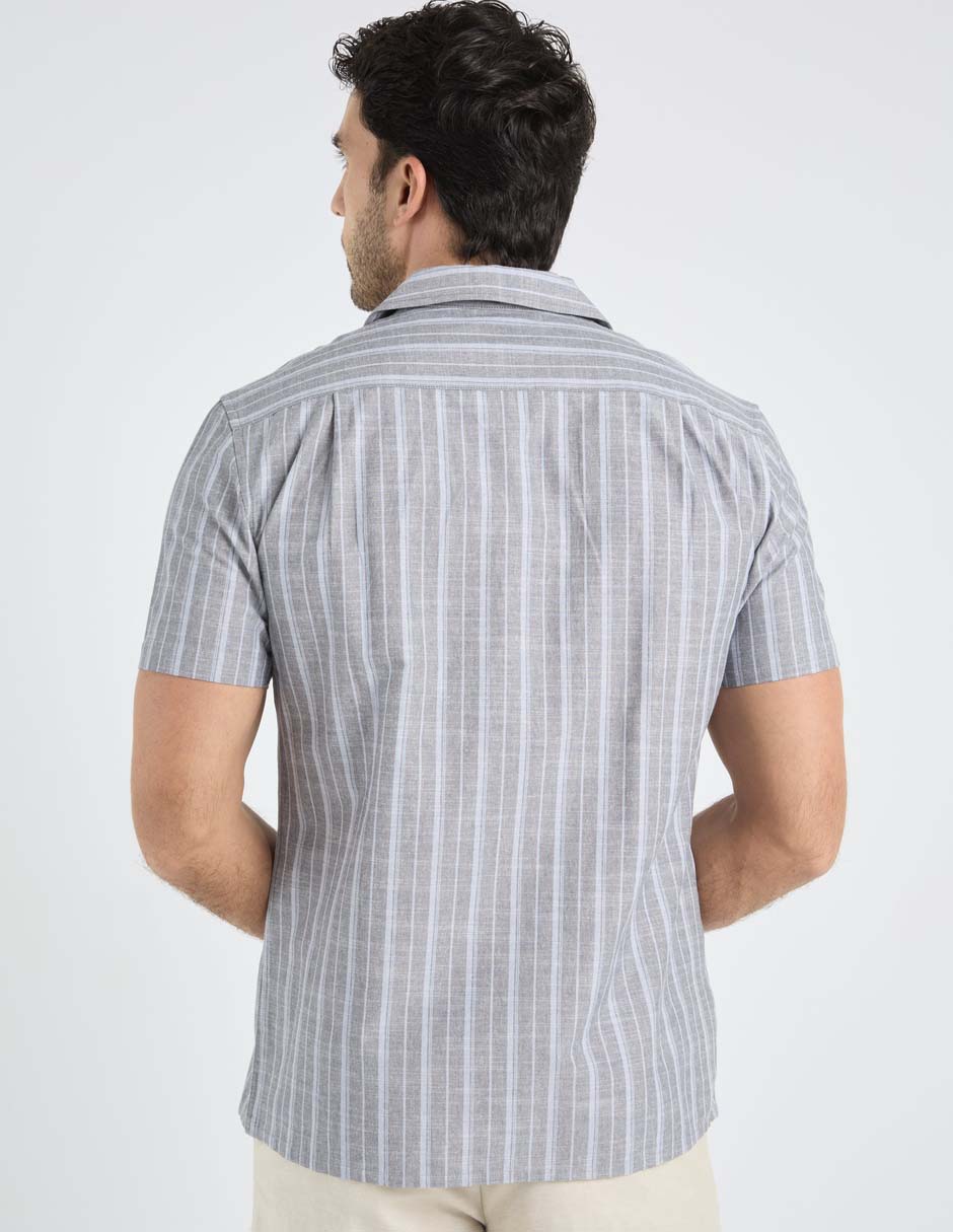Camisa casual manga corta para hombre 2