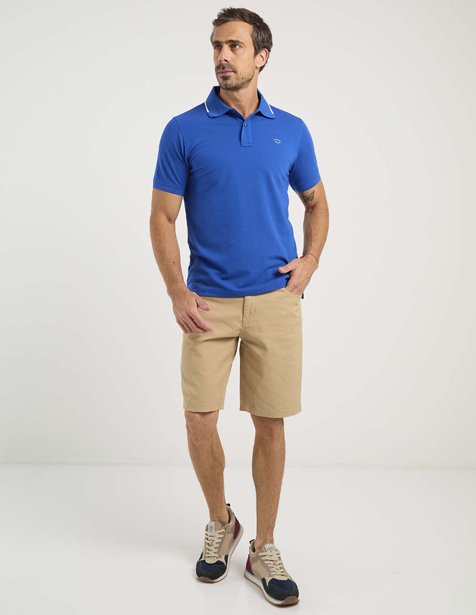 Bermuda de algodón para hombre