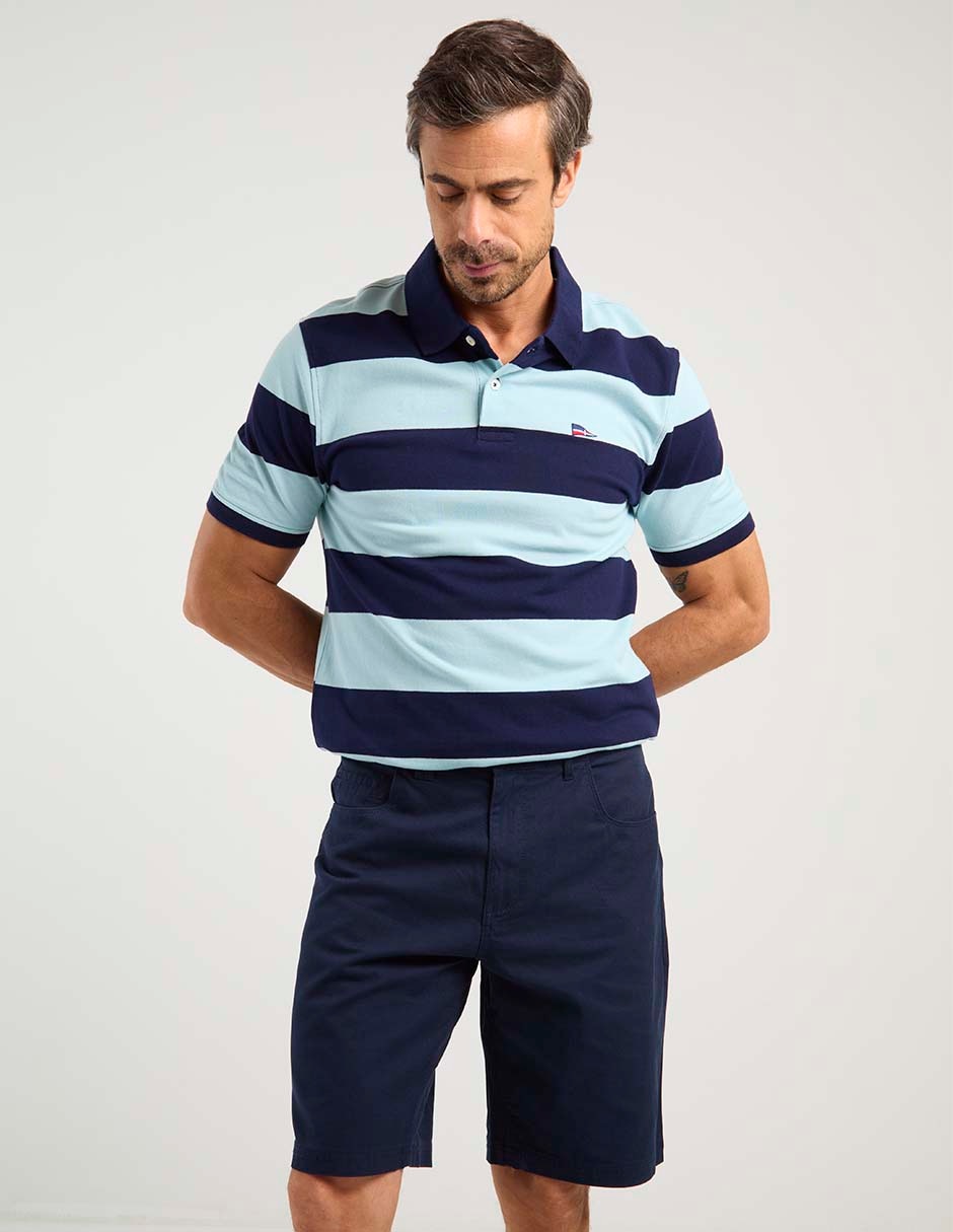 Bermuda de algodón para hombre