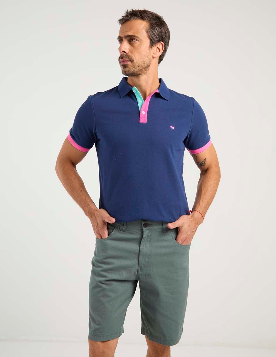 Bermuda de algodón para hombre