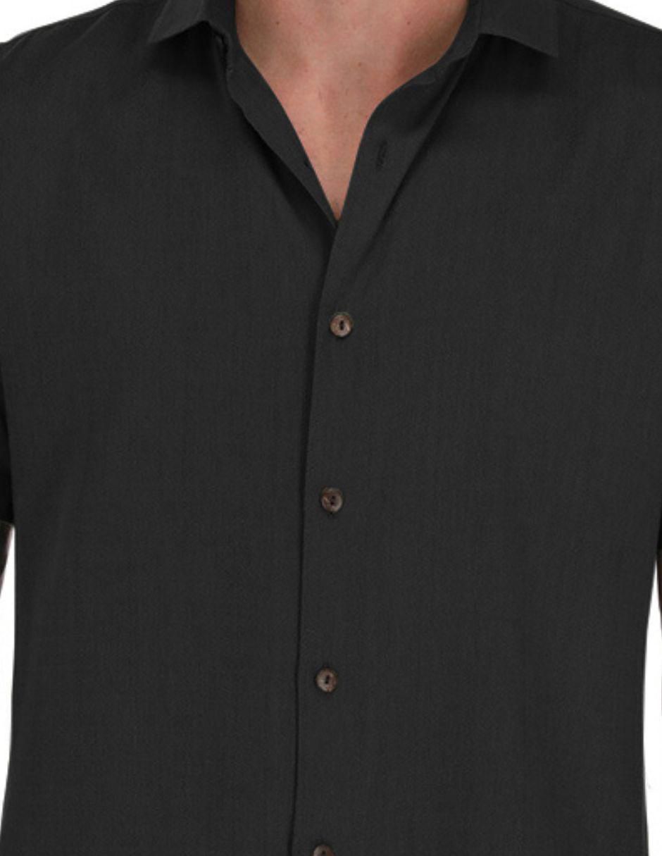 Camisa casual manga corta para hombre 2