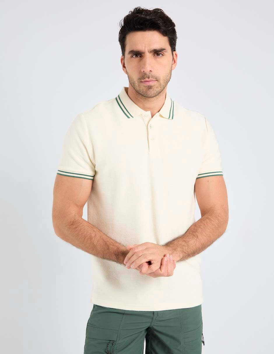Playera tipo polo para hombre