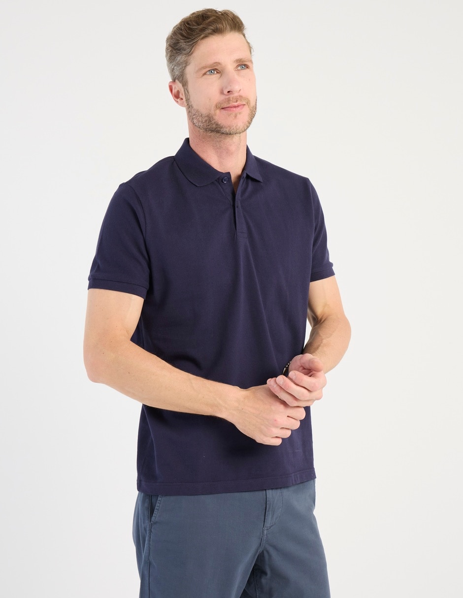 Playera tipo polo para hombre