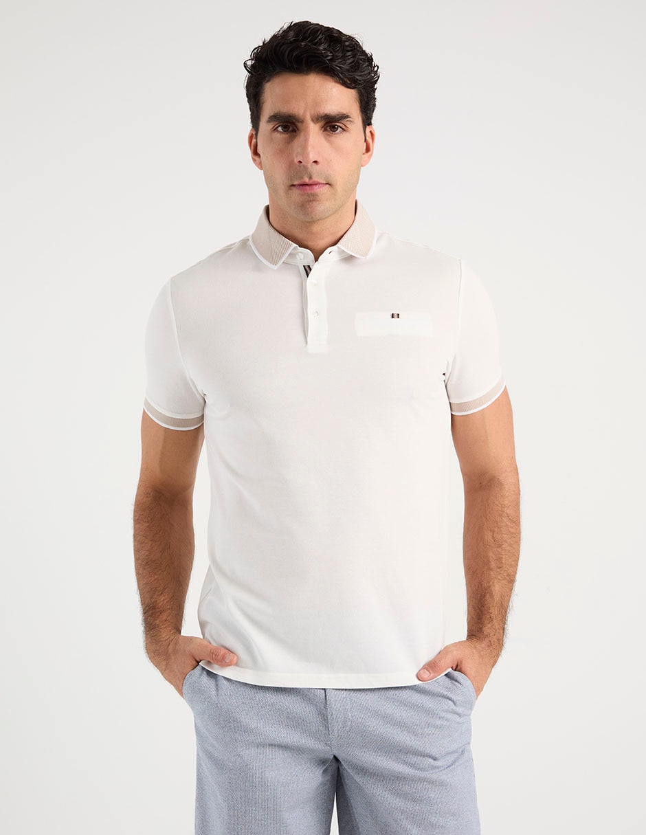 Playera tipo polo para hombre