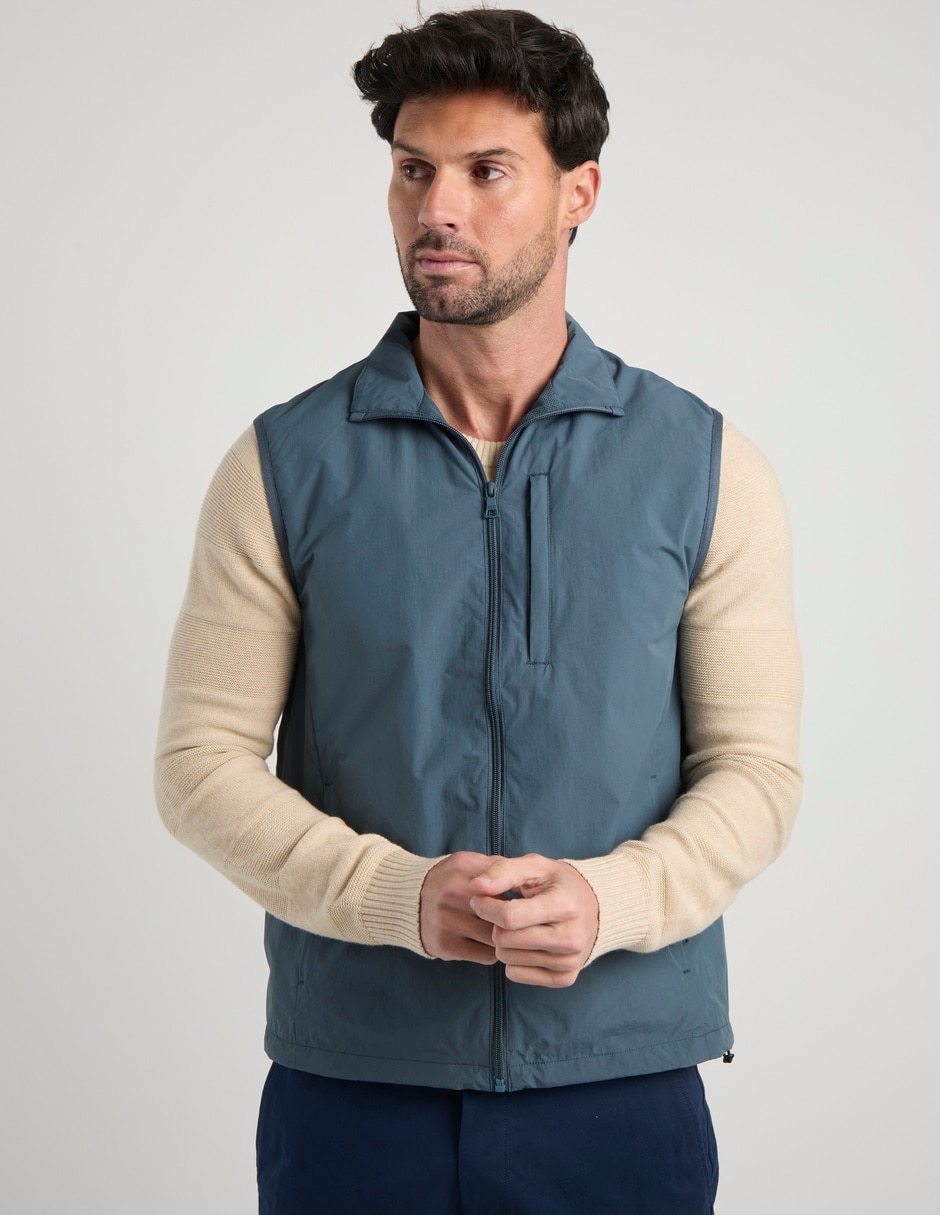 Chaleco con bolsillos para hombre