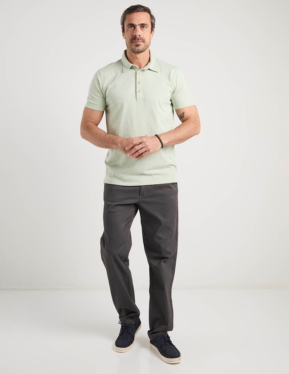 Playera tipo polo para hombre
