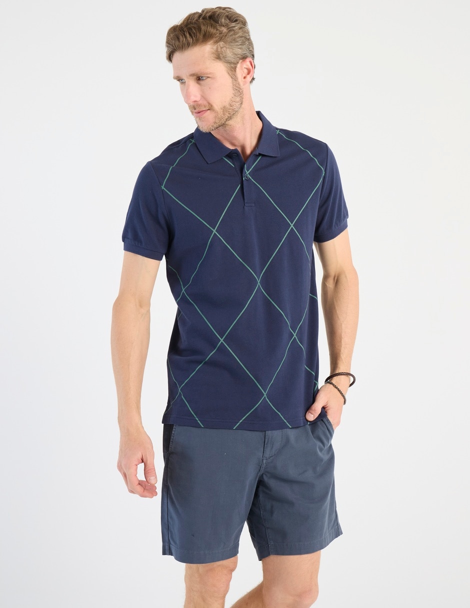 Playera tipo polo para hombre