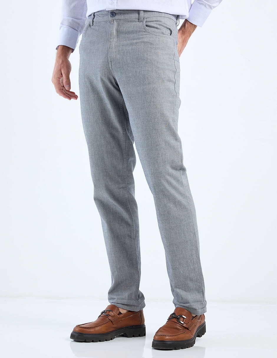 Pantalón slim de algodón para hombre Pantalón slim de algodón para hombre