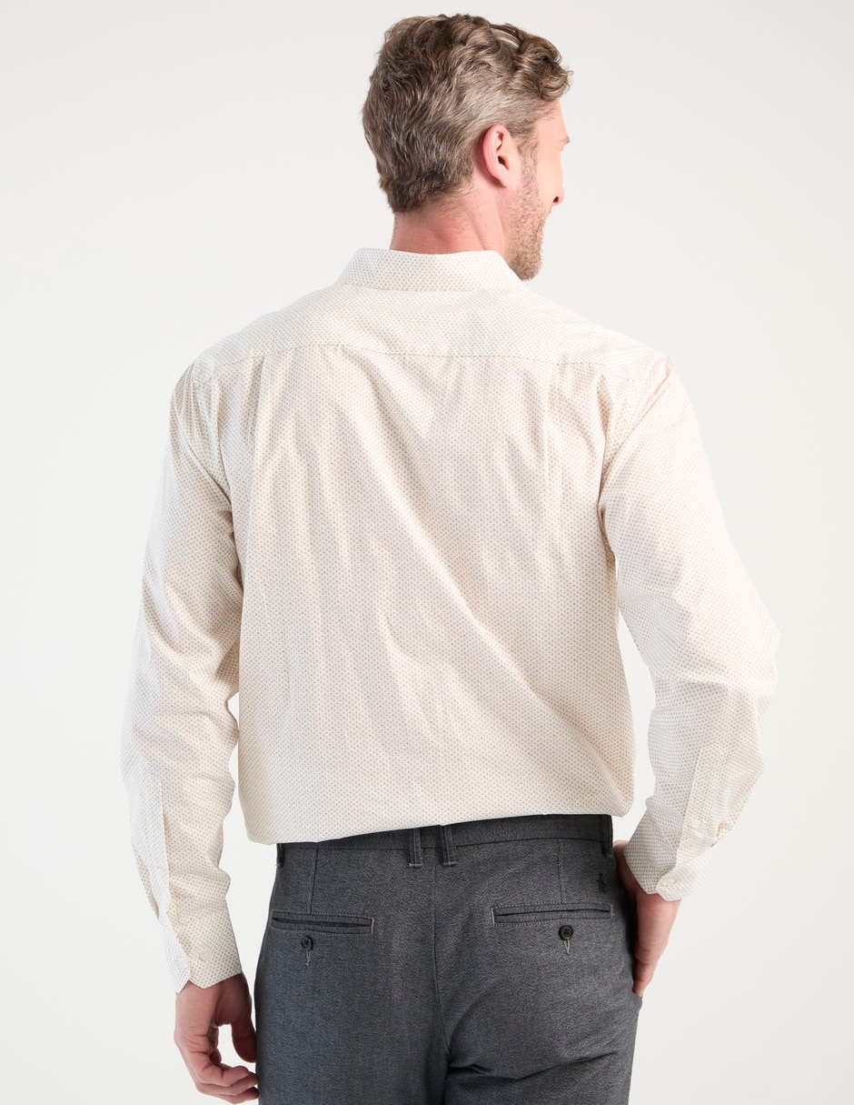 Camisa casual de algodón manga larga para hombre 2