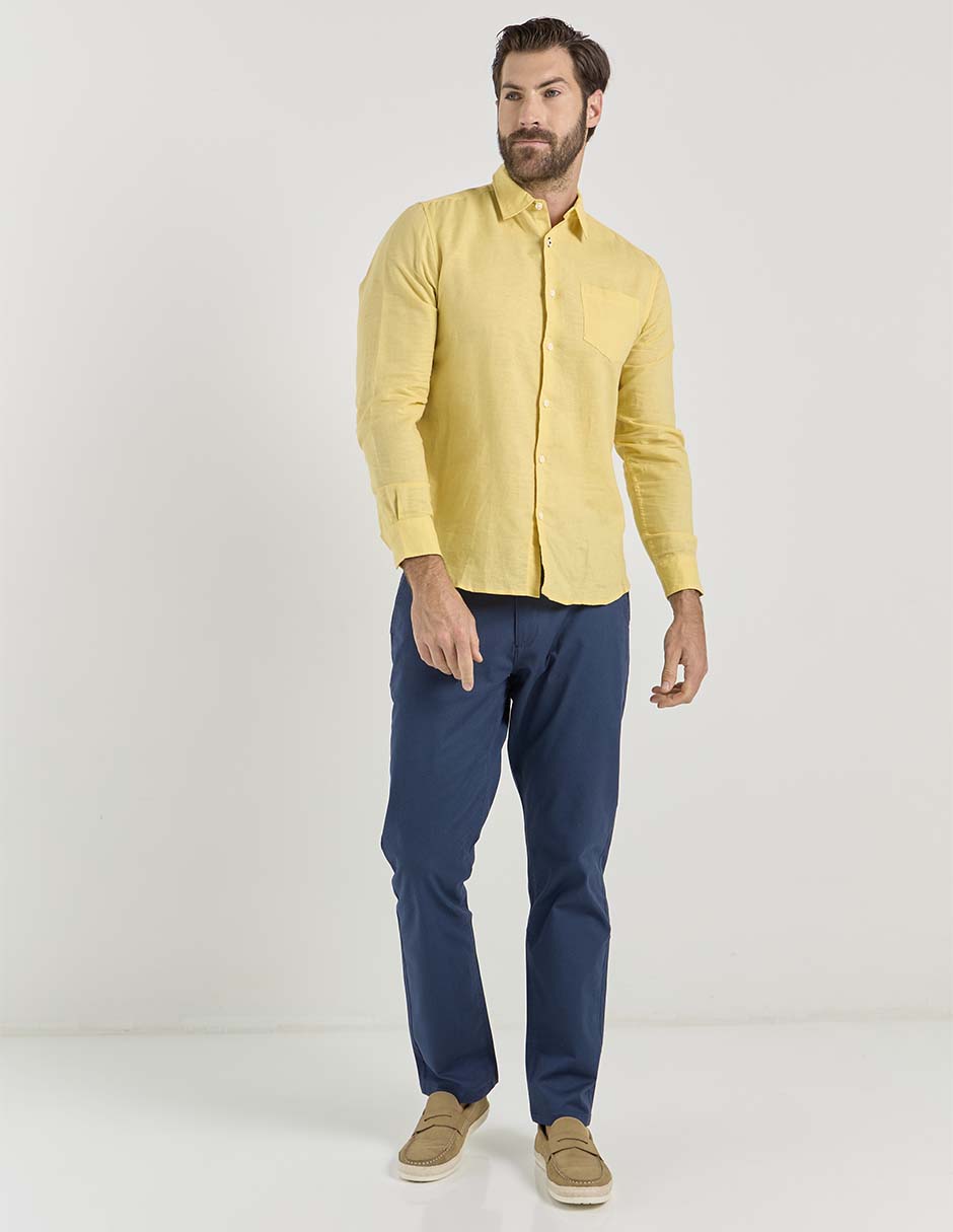 CAMISA JBE JBE2601-012 M, XG, AMARILLO