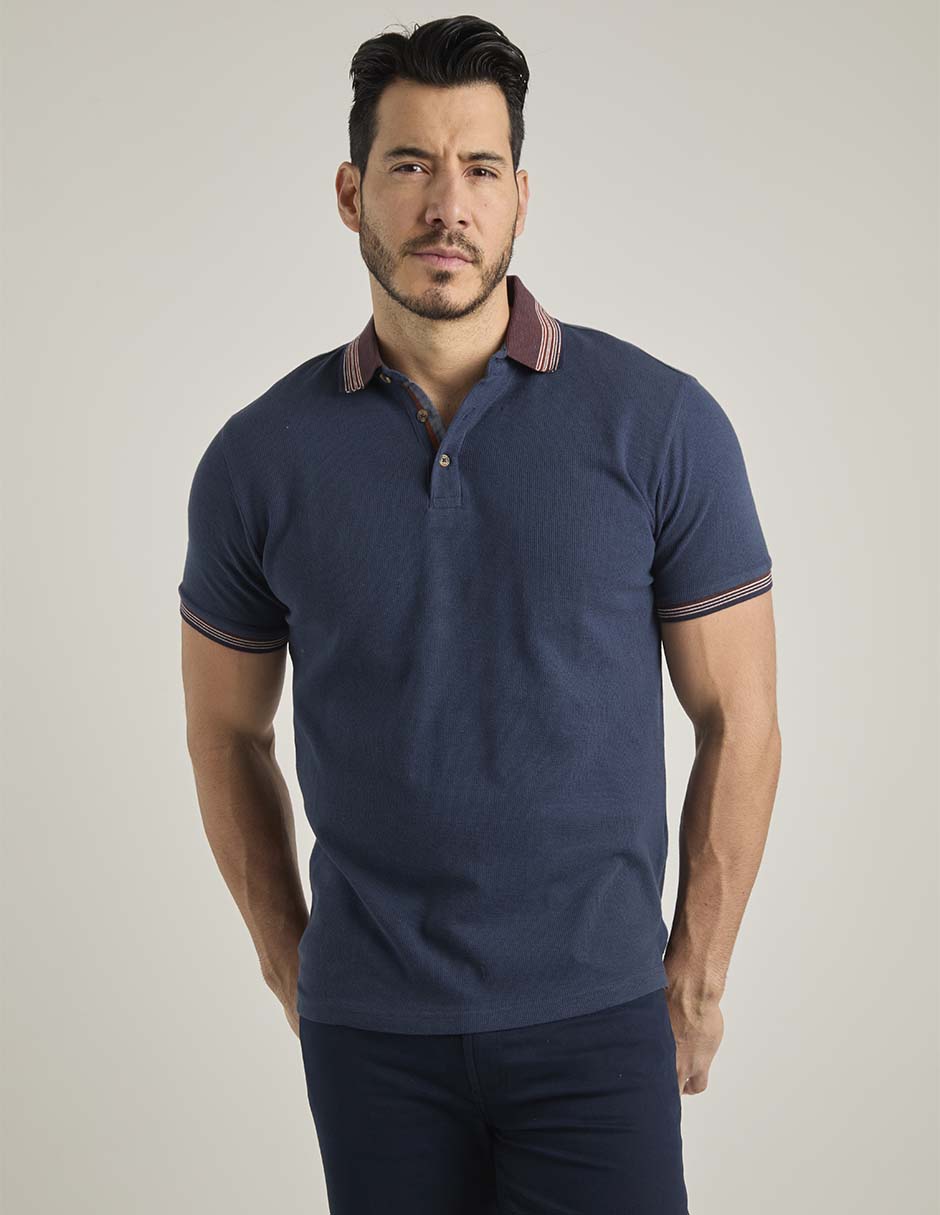 Playera tipo polo para hombre