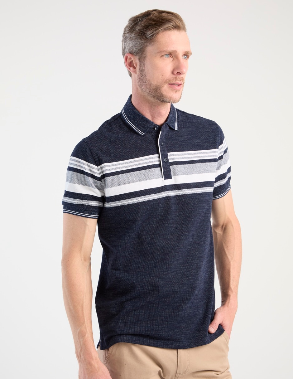 Playera tipo polo para hombre