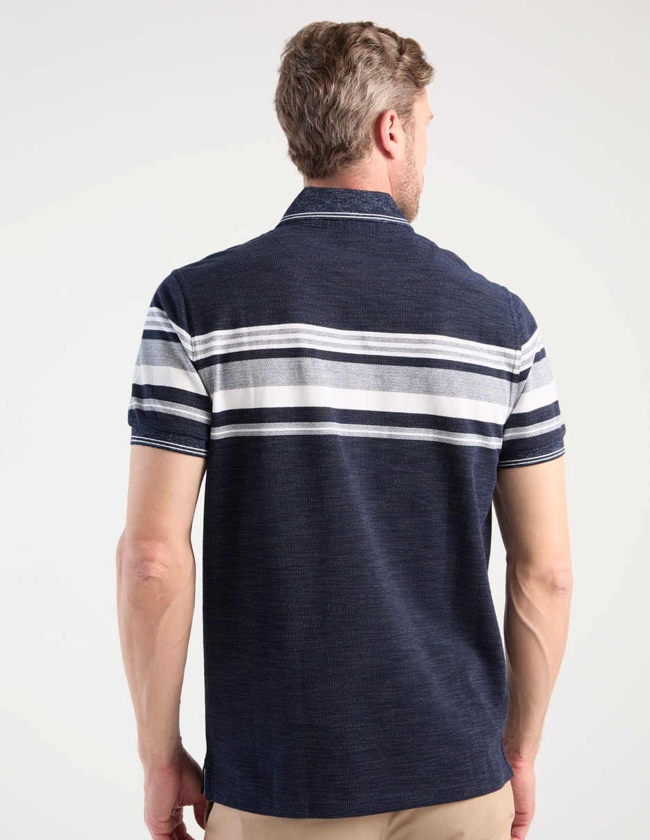 Playera tipo polo Jbe para hombre