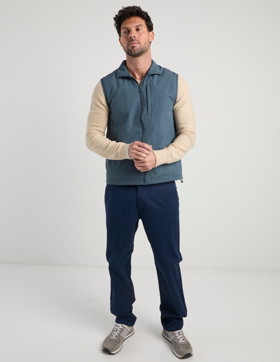 Pantalón regular de algodón para hombre 3