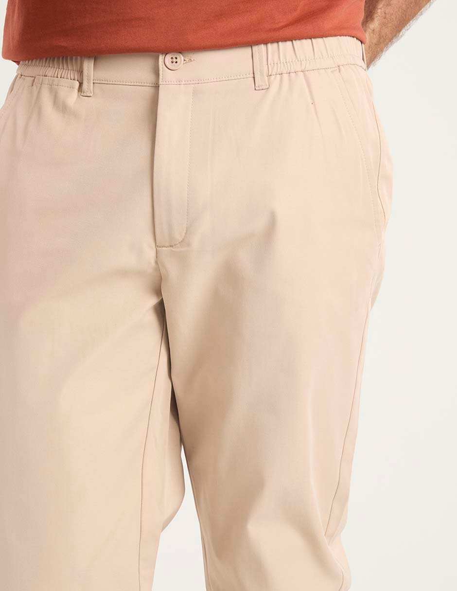 Pantalón chino slim de algodón para hombre 4