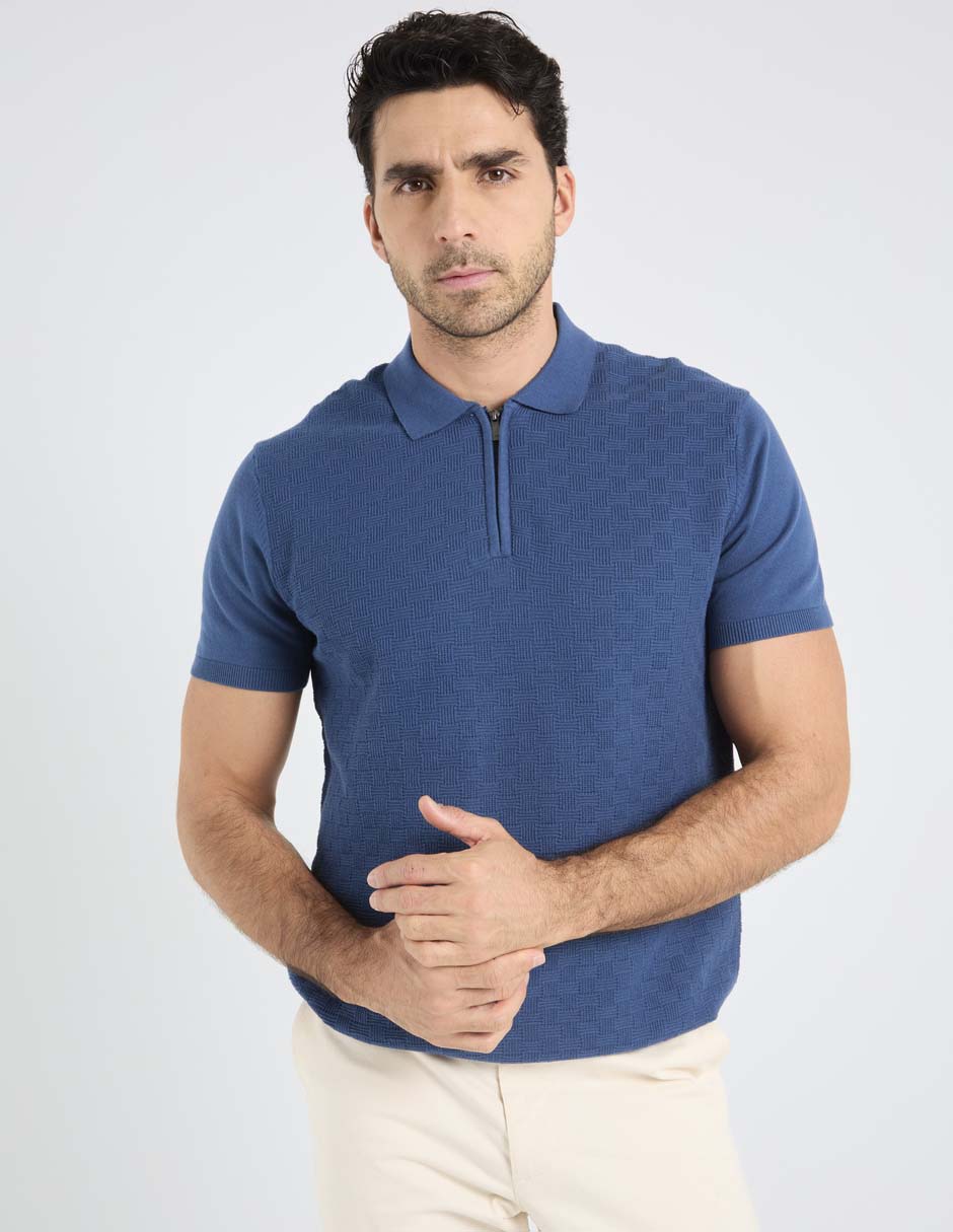 Playera tipo polo para hombre