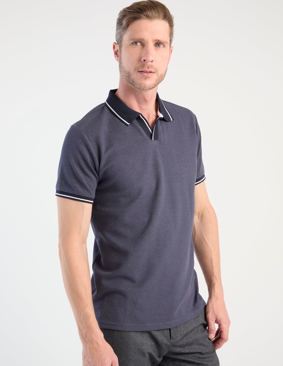 Playera tipo polo para hombre