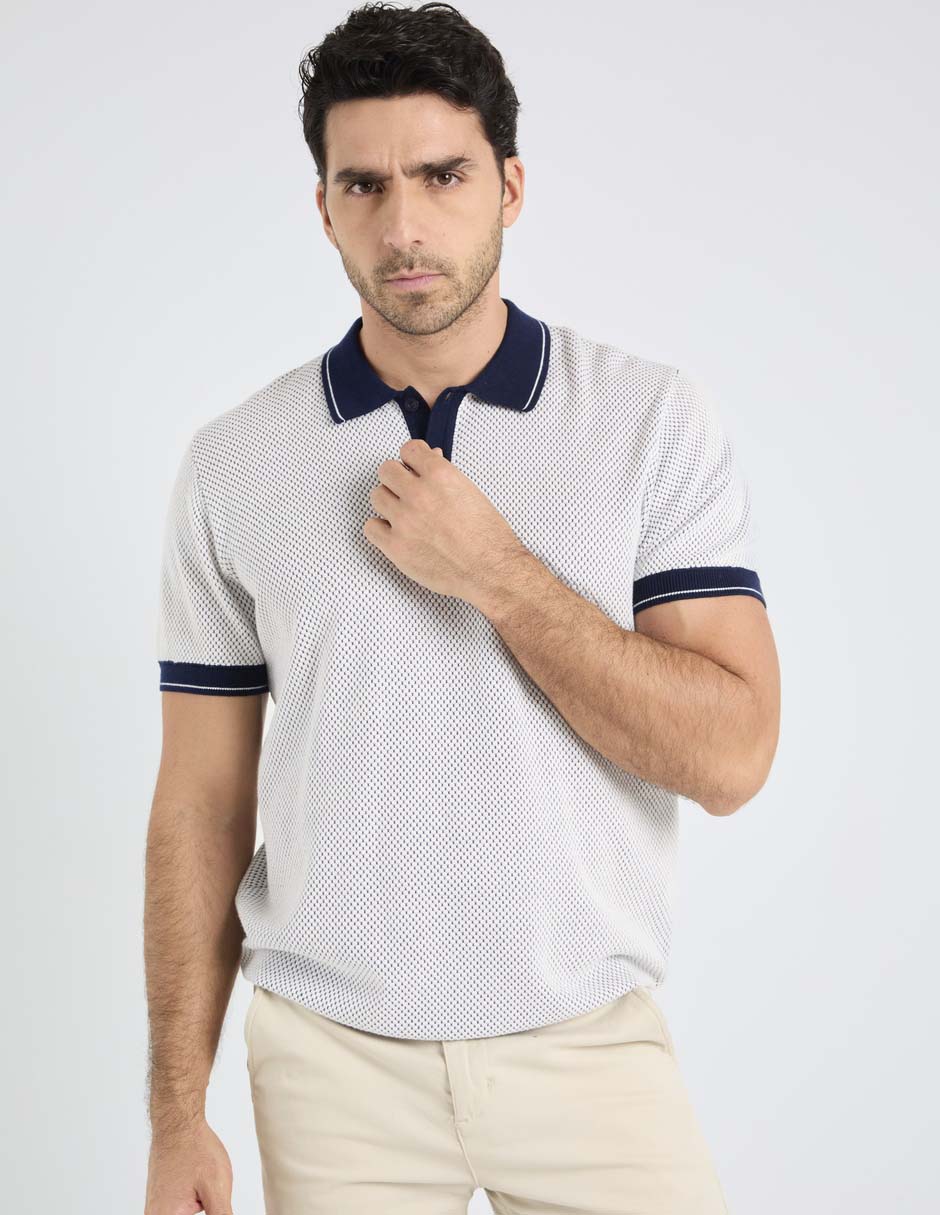 Playera tipo polo para hombre