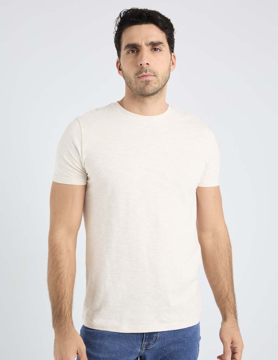 Playera cuello redondo para hombre Playera cuello redondo para hombre