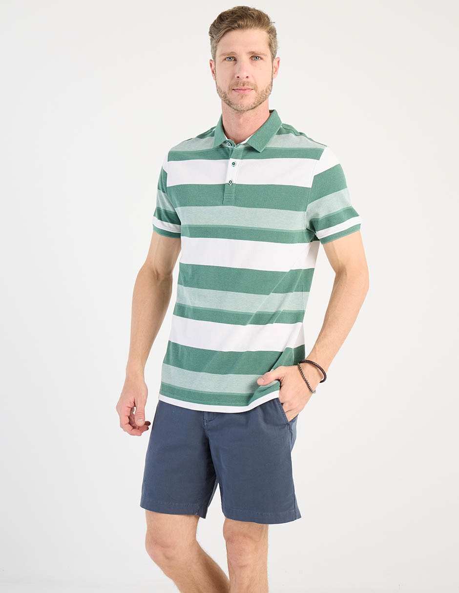 Playera tipo polo para hombre