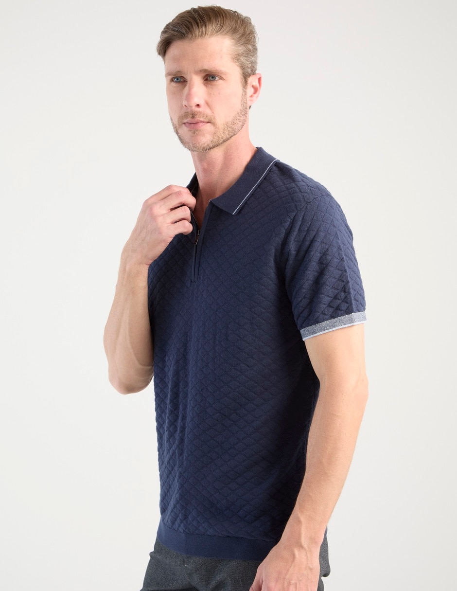 Playera tipo polo para hombre