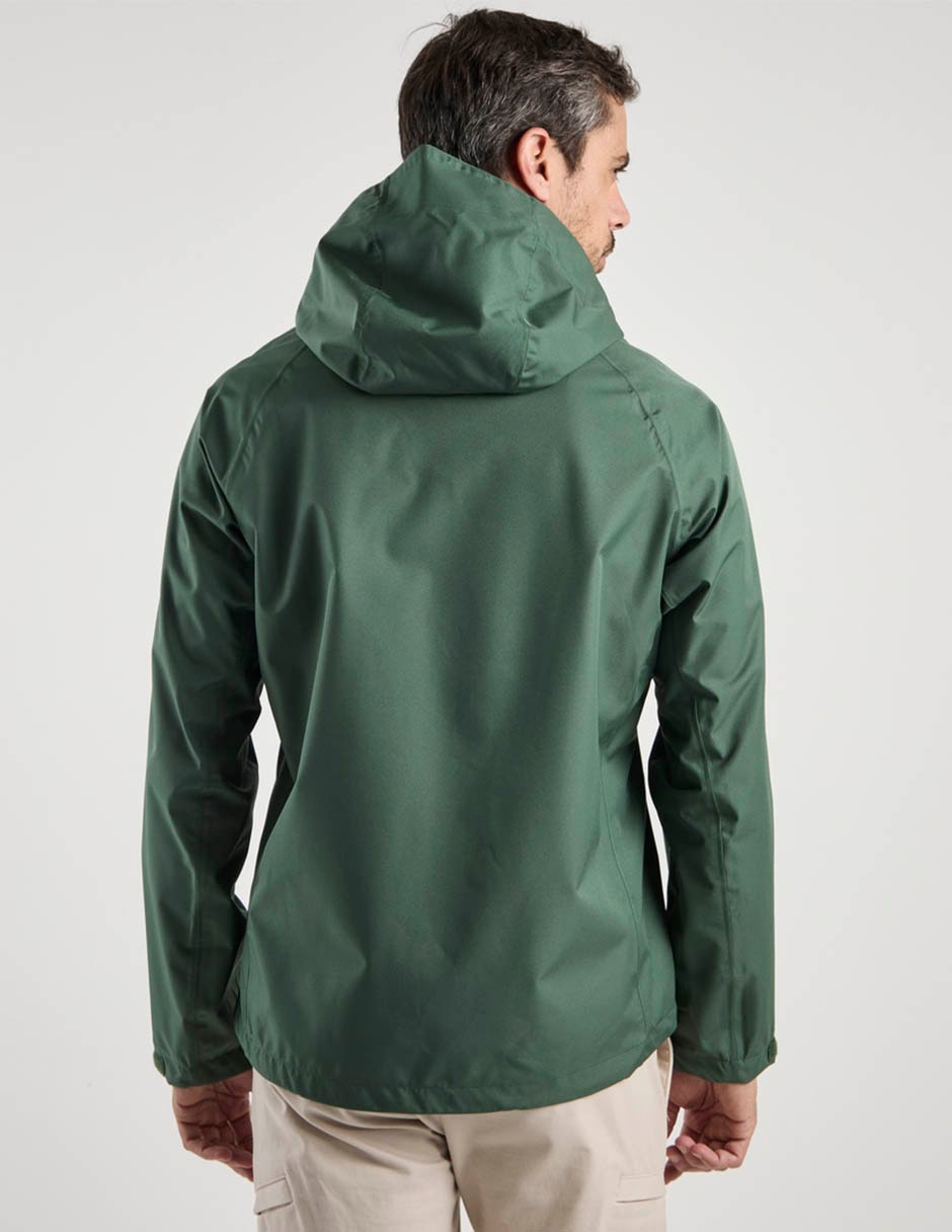 Chamarra rompevientos con capucha para hombre 6