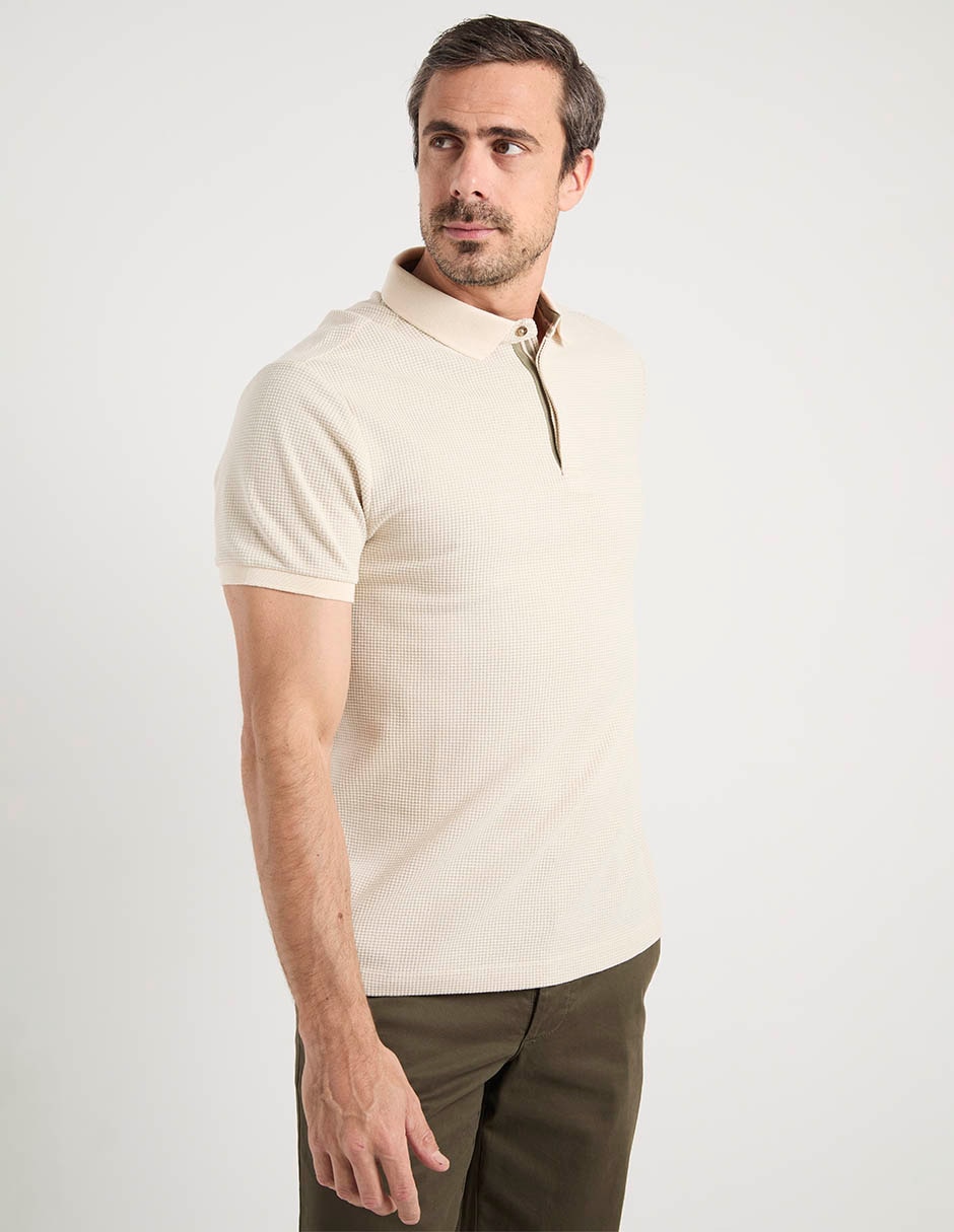 Playera tipo polo para hombre