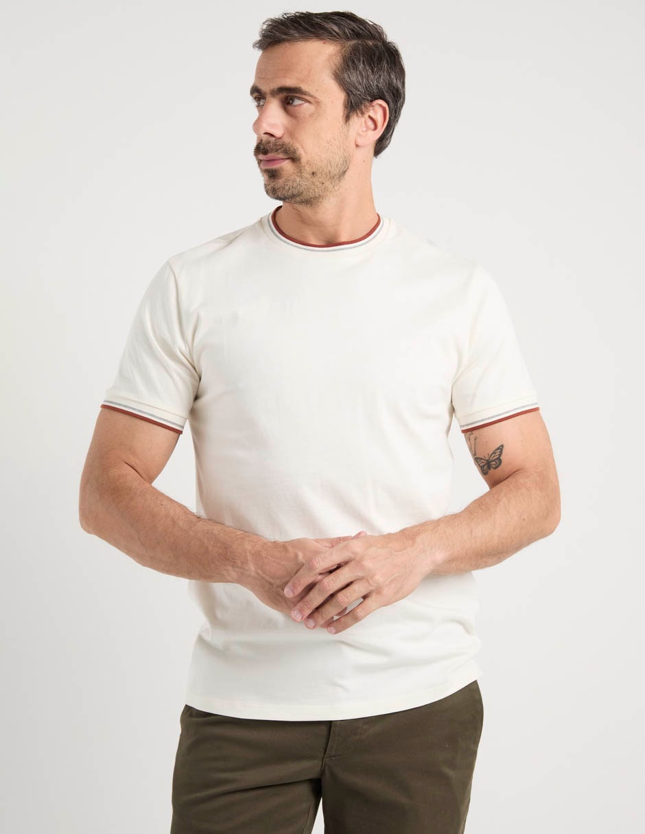 Playera cuello redondo para hombre Playera cuello redondo para hombre