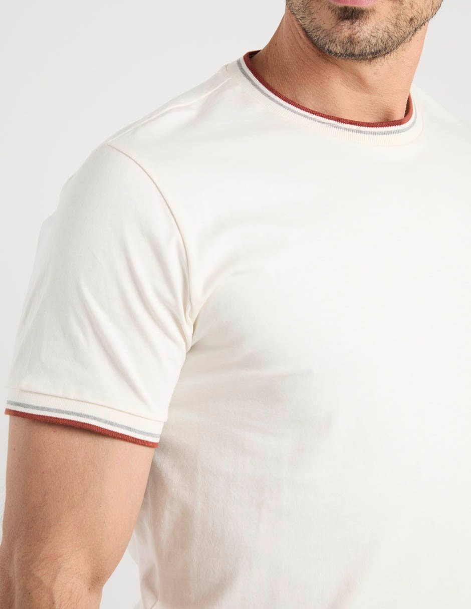 PLAYERA JBE JBE2603-047 M/C, CH, NUDE