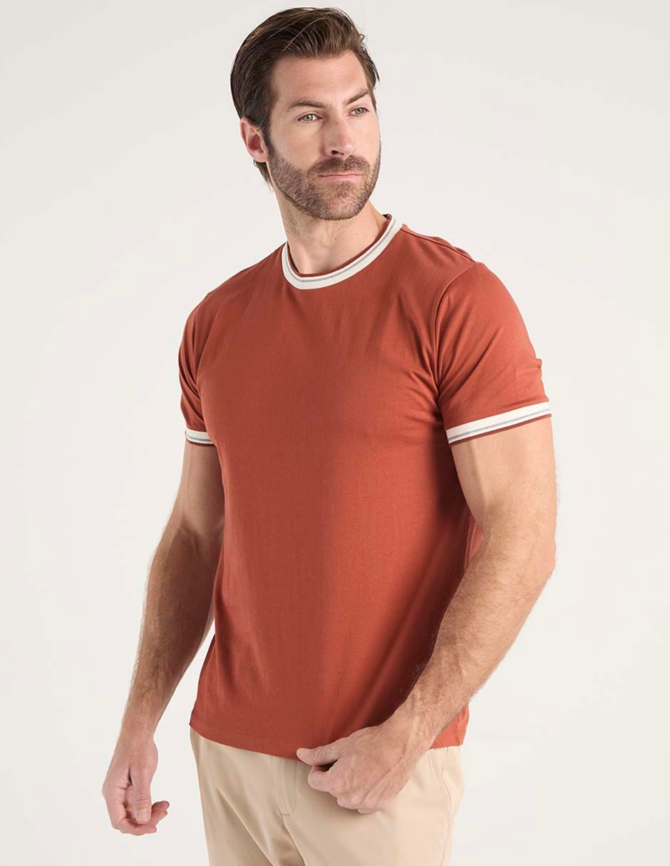 Playera cuello redondo para hombre 2