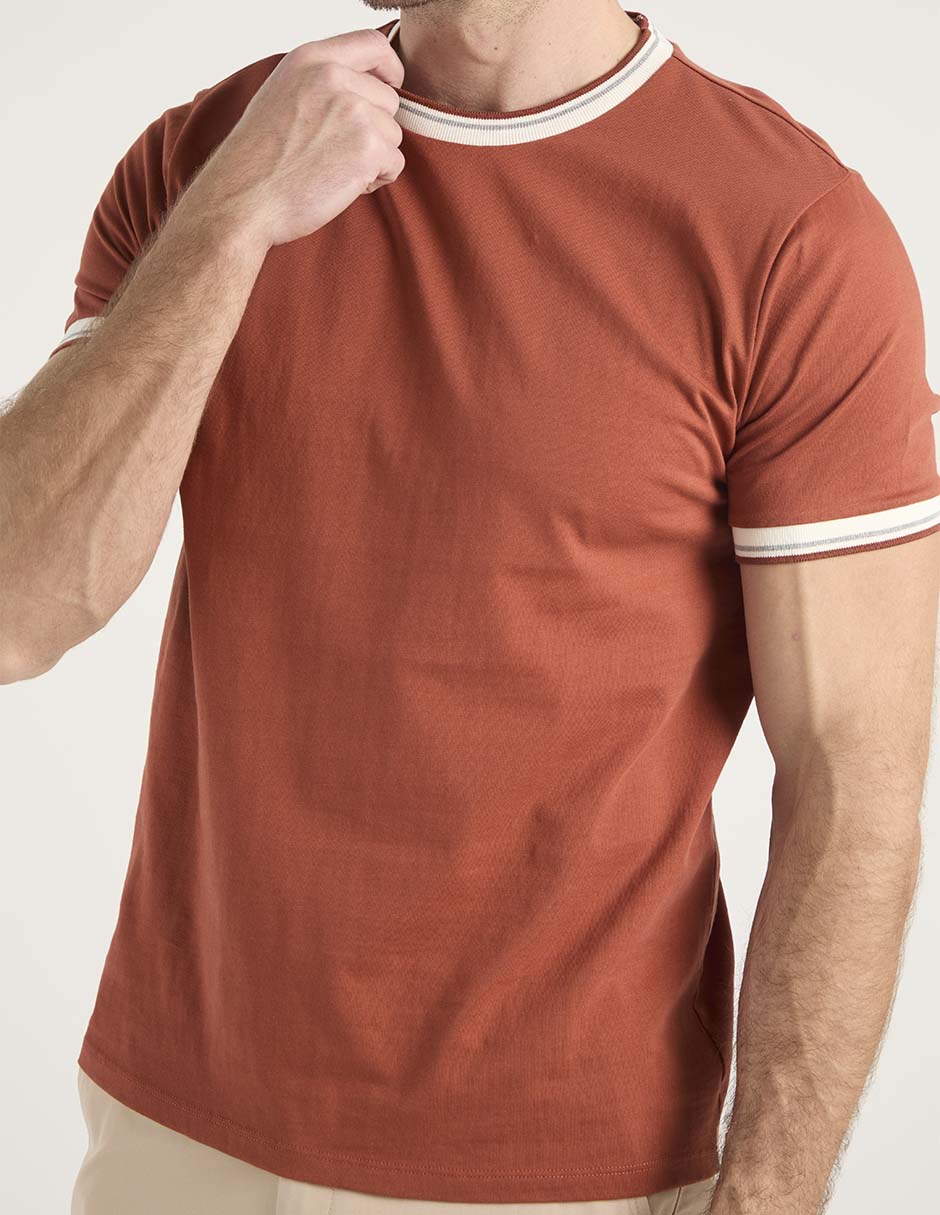 Playera cuello redondo para hombre 5