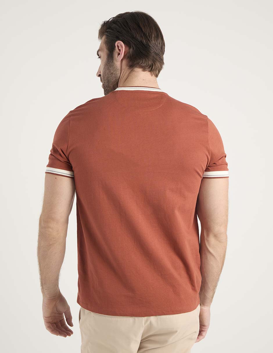 Playera cuello redondo para hombre 6