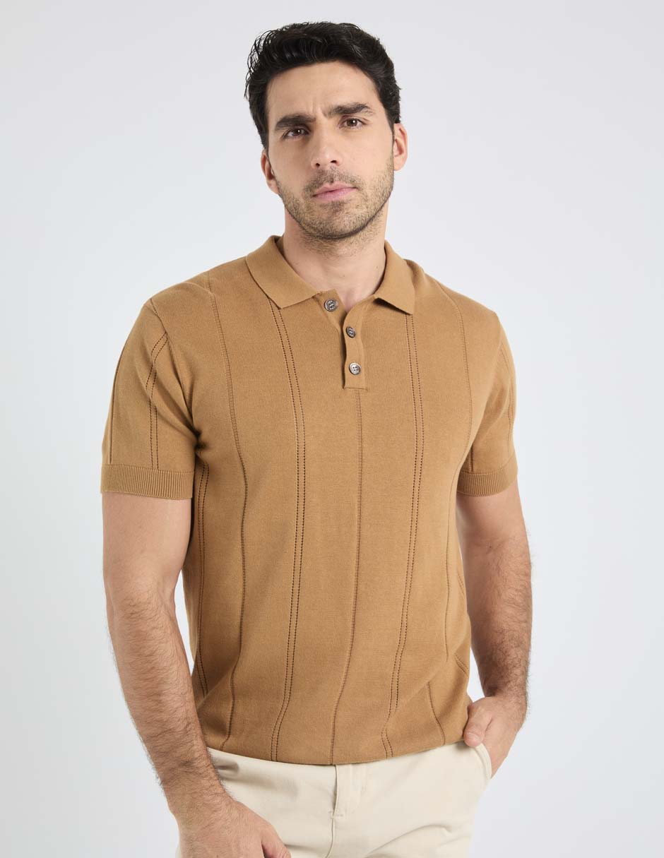 Playera tipo polo para hombre
