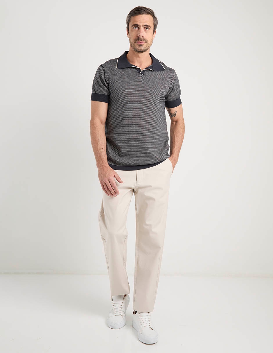 Pantalón recto de algodón para hombre 3