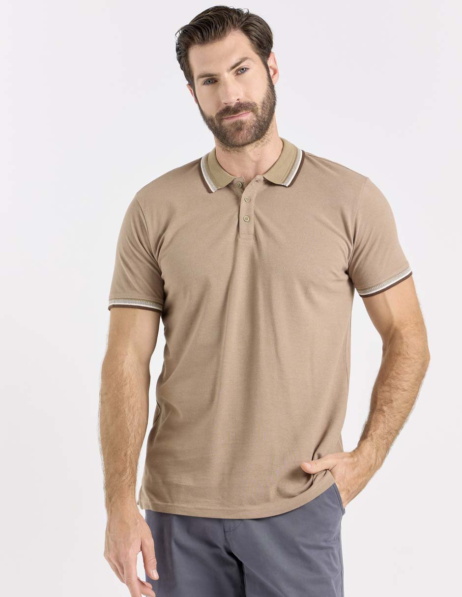Playera tipo polo para hombre