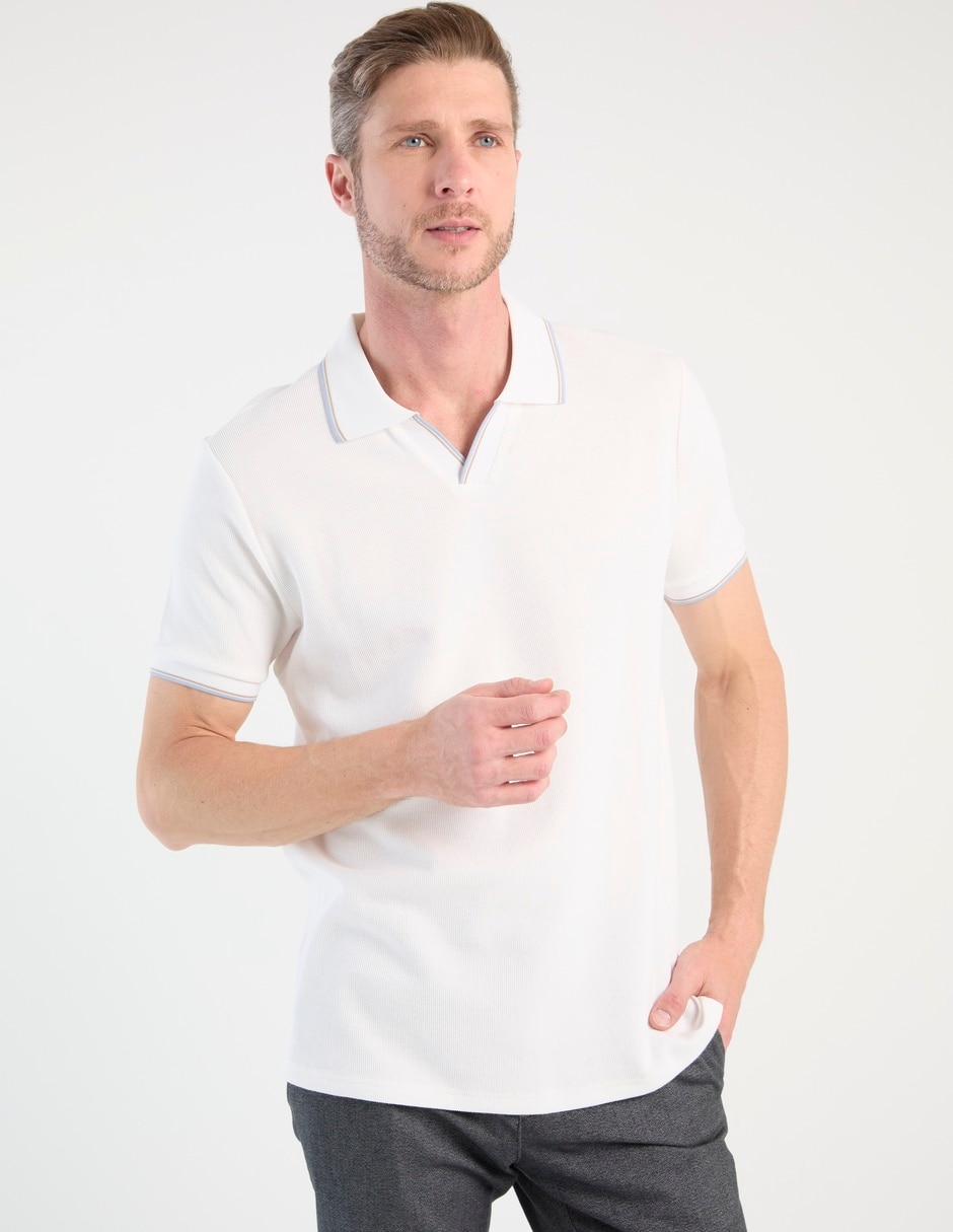 Playera tipo polo para hombre